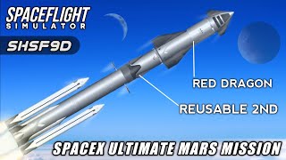 SpaceX Ultimate All In One Rocket Launch To Mars in Spaceflight Simulator screenshot 5