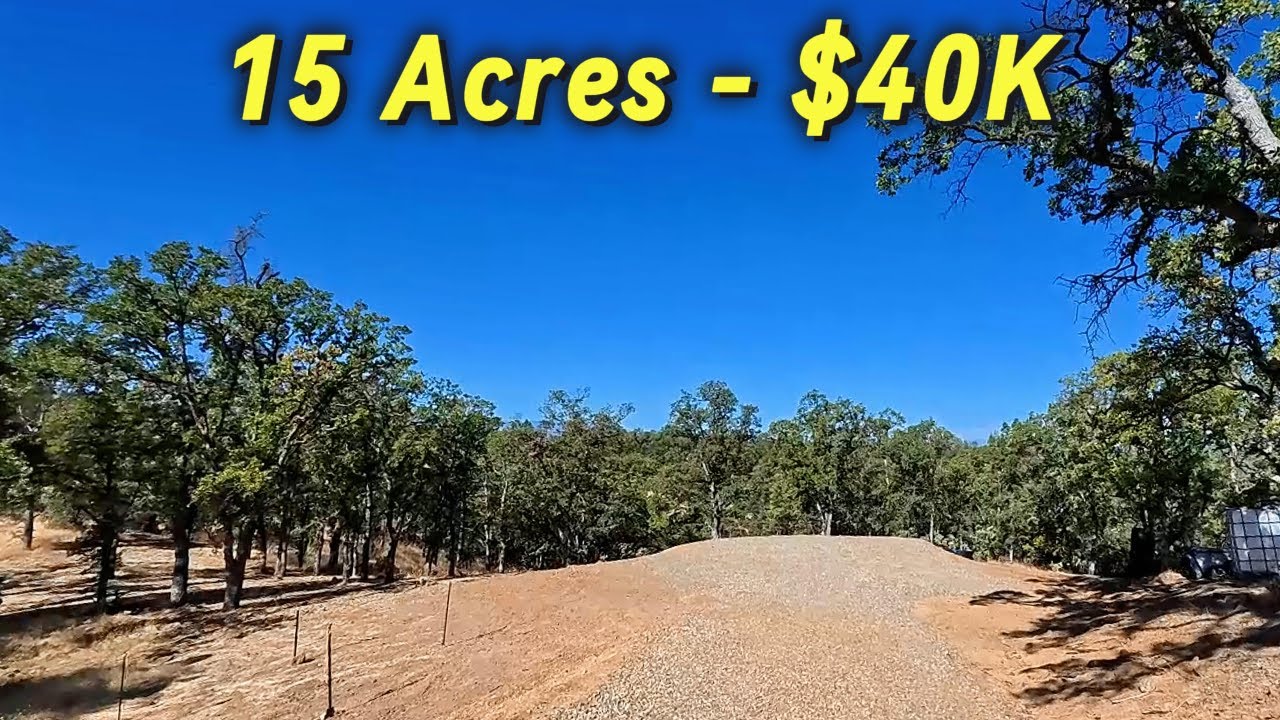 Acreage For Sale In California - Owner Carry, Build, Views