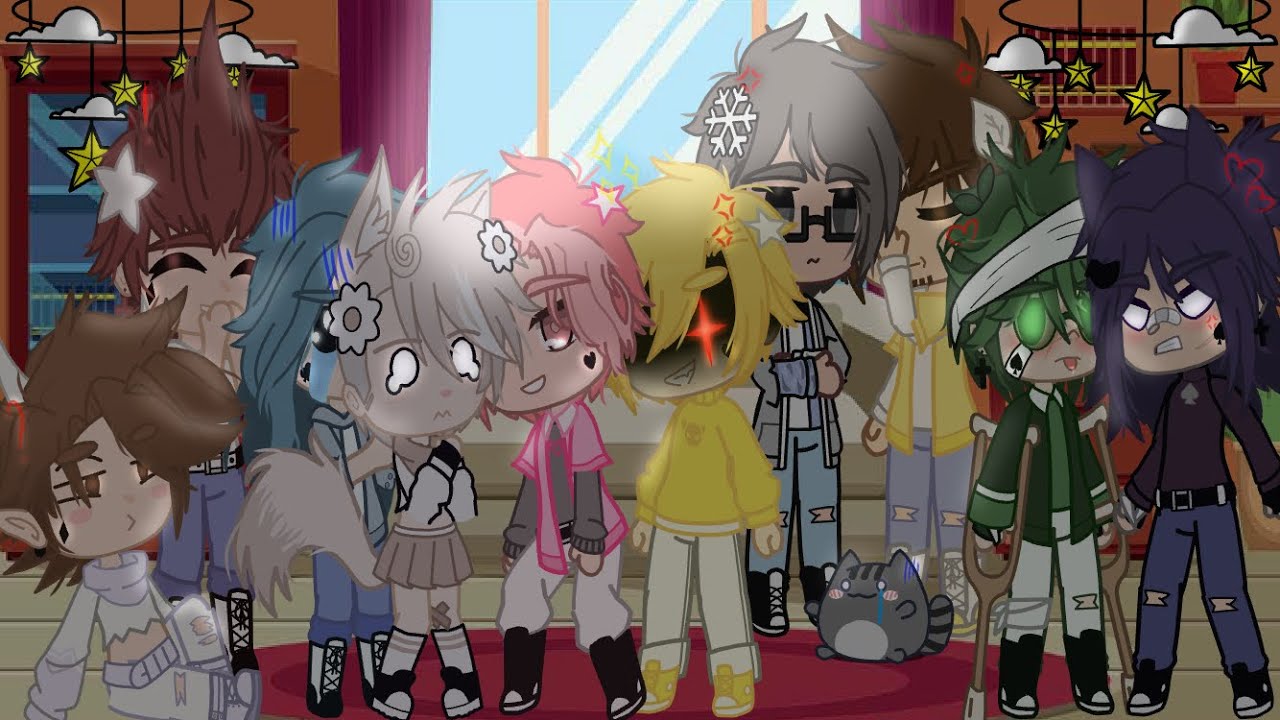 👾Жизнь за кадром🌿 // 13 карт \\ ||8/?|| #мояАу #шип #гачаклуб #пиковару [ютуб не бань!] (чит.опис)