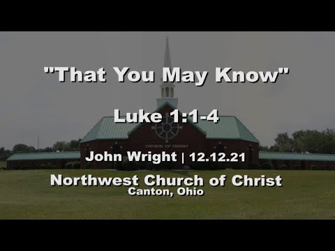 Northwest Church of Christ Videos 2021