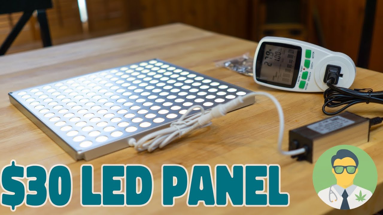 I review the cheapest full spectrum LED grow light on Amazon