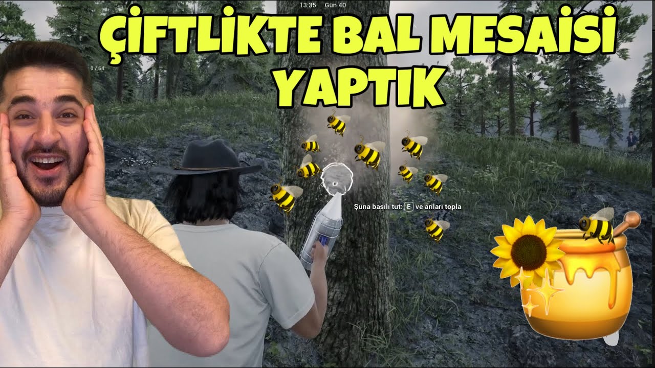 ÇİFTLİKTE BAL MESAİSİ YAPTIK, ARILAR HEPİMİZİ SOKTU! -RANCH 3.SEZON 19.BÖLÜM
