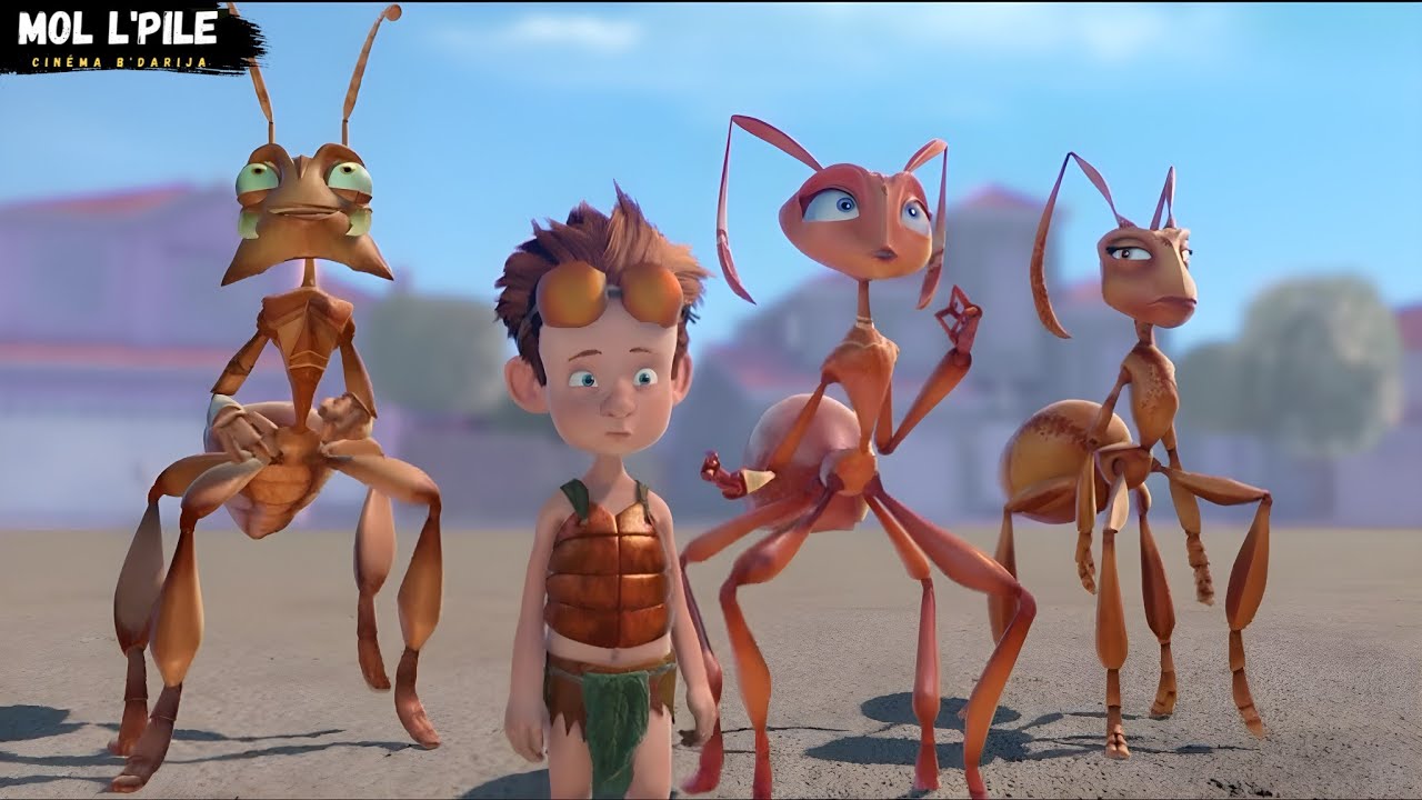 طفل يهاجم مملكة النمل بالماء👿 ف قررو خطفه وتحويله إلى حجمهم ليجرب حياة النمل 😱||ملخص 🎦 The Ant Bully