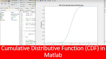 how to plot cdf  in Matlab tutorial