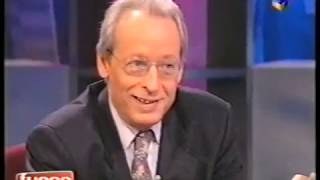 VHS política argentina - Horacio Verbitsky año 1999 ó 2000 en Fuego Cruzado (con Marcelo Longobardi)