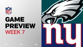 Philadelphia Eagles Vs. New York Giants 2024 Week 7 Game Preview