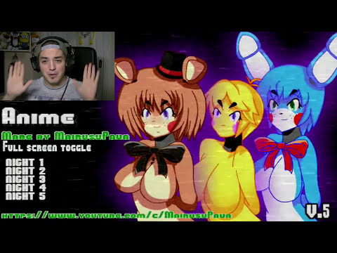 Five nights in anime images