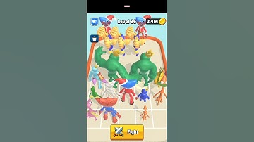 Merge Master Rainbow run 3D || Level :36 || Monkey Beast Gaming