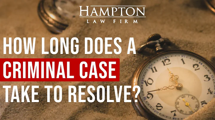 How Long Does A Criminal Case Take To Resolve? A Former Prosecutor Tells You What To Expect (2023) - DayDayNews