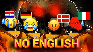 LETHAL COMPANY with strangers but ENGLISH IS NOT ALLOWED!