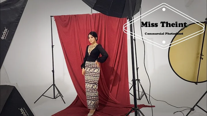 Commercial Photoshoot as Miss Theint Thinzar