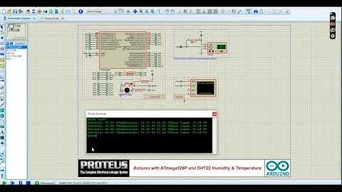 SHOWING HOW I USED ARDUINO DTH22 HUMIDITY AND TEMPERATURE SENSOR AND ARDUINO RGB COMMON CATHODE LED