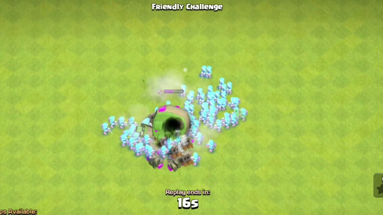 Mountain Golem Vs Cryoneer  + Clone | Clash of Clans 