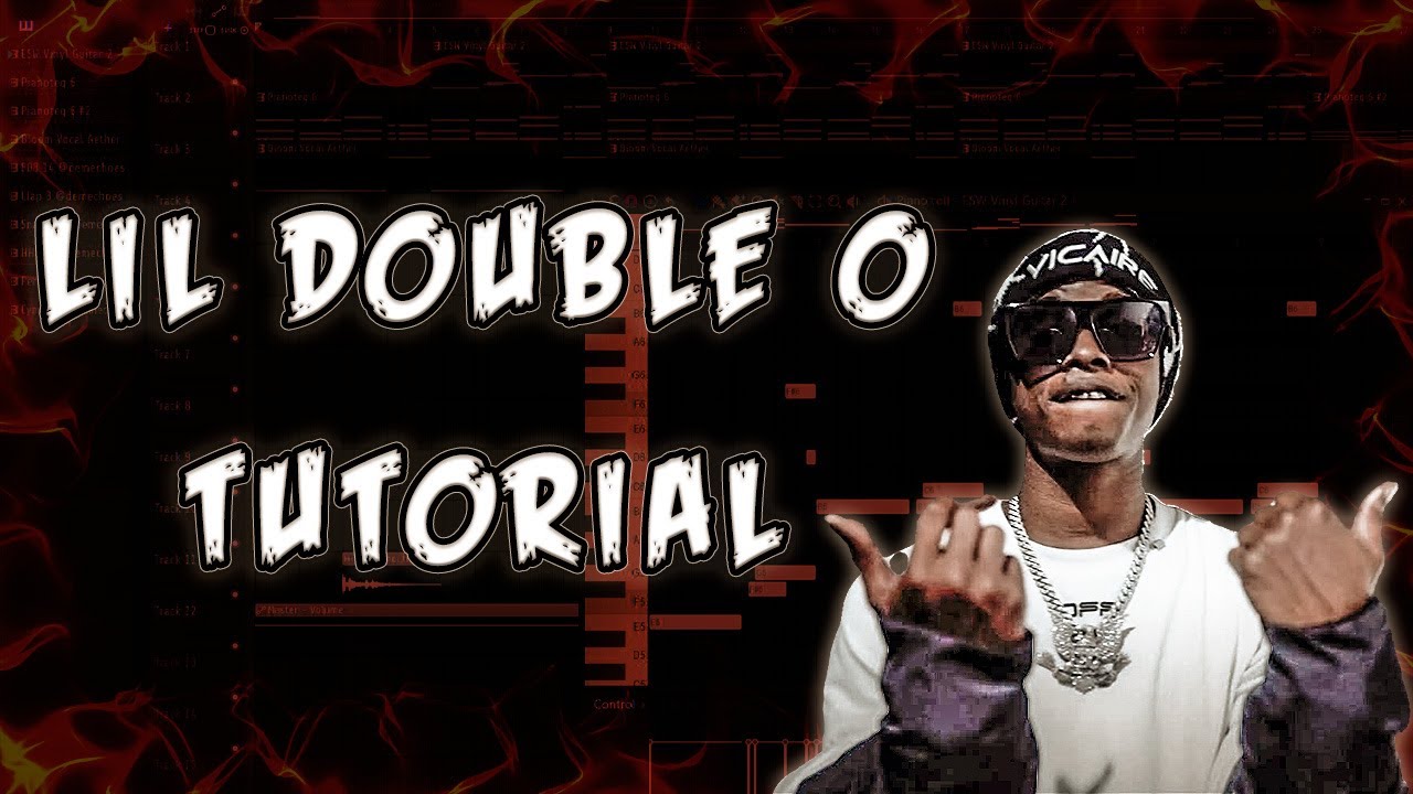 How To Make Lil Double 0 Type Beat From Scratch (FL Studio tutorial)