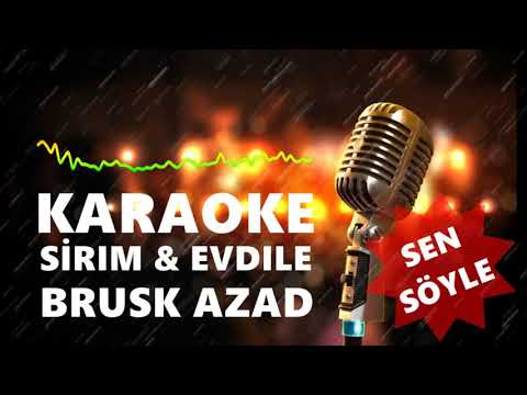 KARAOKE ! Potpori Halay ( Kürtçe Şarkı ) Sen Söyle ( Tu Bêje ) - Brusk Azad