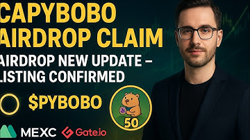 Capybobo airdrop| update listing confirm| mexc & gate.io| transfer your coin into Mexc 