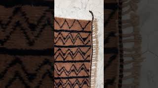 kechart - 4x5ft Moroccan Beni Ourain rug, Amazigh Moroccan rug, Beni Ourain rug, 117 cm x 152 cm