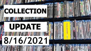 4K, Bluray, and DVD Movie Collection Update!!! (8/16/2021)