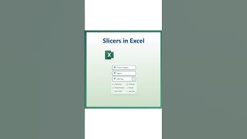 Slicers in Excel | Excel mai Slicer kaise use Karein#shorts #ytshorts #slicer