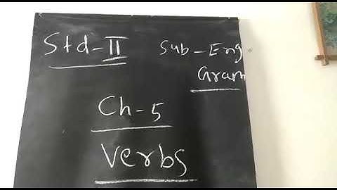 Class 2 - English Grammar - Chapter 5 , Part 1