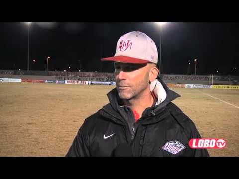 football score 2012 Lobo Men's Soccer | Post MPSF Press Conference
