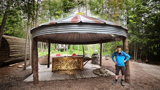 I Built an Outdoor Off Grid Kitchen!