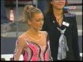 Laura ZACCHILLI (ITA) ribbon - 2003 worlds Budapest EF