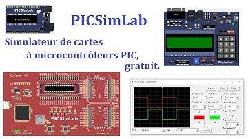 PICSimLab : simulateur de cartes à microcontrôleurs PIC Microchip, gratuit