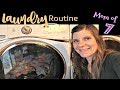 Large Family LAUNDRY ROUTINE | Mom of 7 | Seriously Soiled Rule