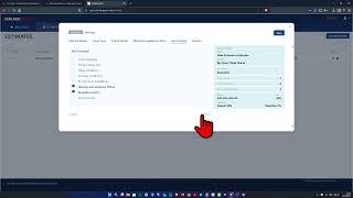 Quick Guide – Create Your First Estimate