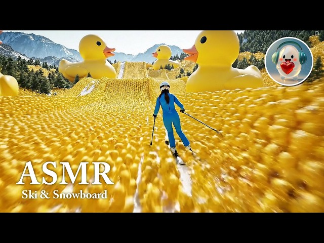 【ありえないゲレンデASMR】どの幻想的なゲレンデで滑りたい？⛄｜Which Fantastical Course Would You Choose? ⛄（Full ver.）