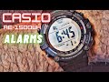 HOW TO set the CASIO AE-1500WH Alarms