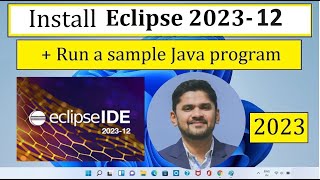 How to install Eclipse IDE 2023-12 on Windows 10/ 11 screenshot 2