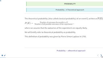Probability Theory Part 1 #SATHEE_ENGG #swayamprabha #engineeringexams