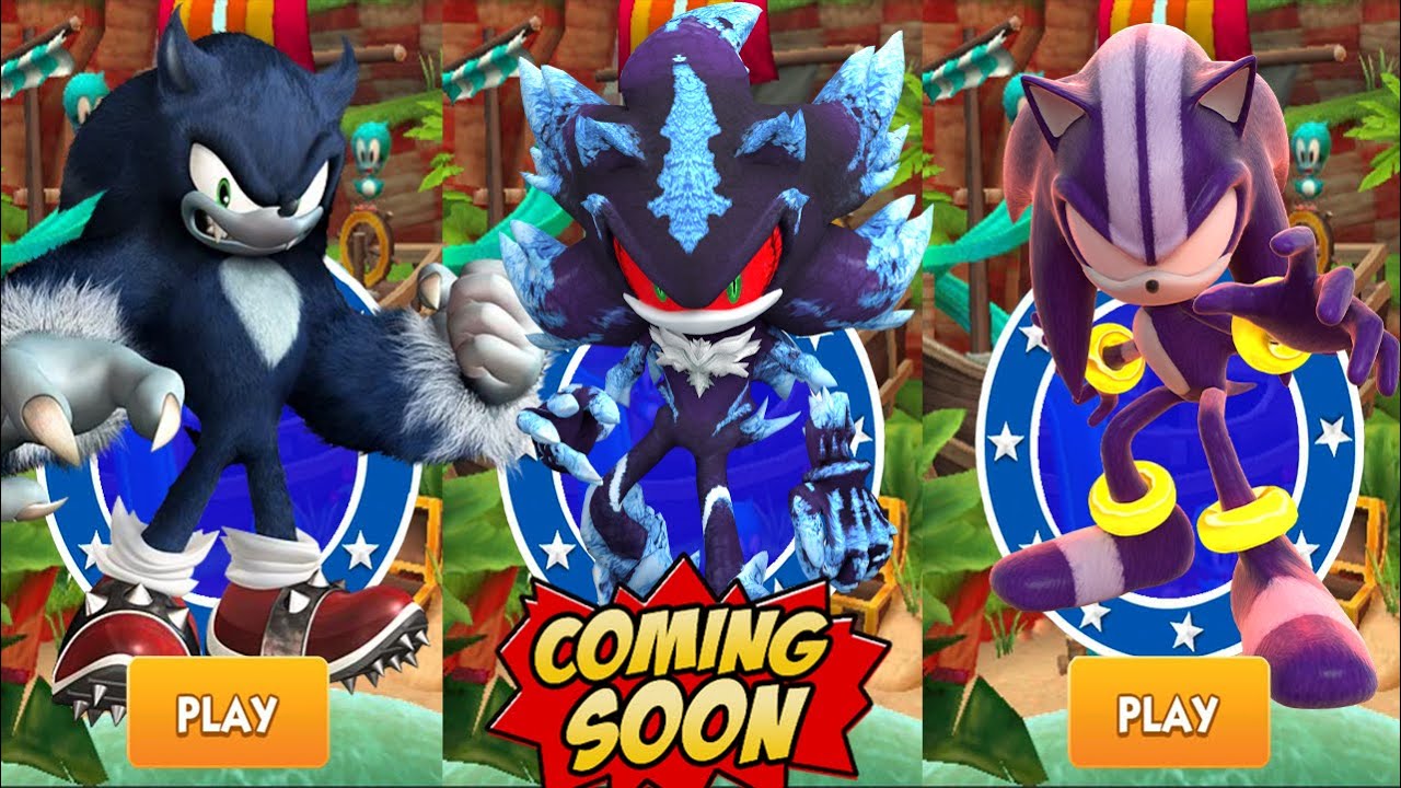 Sonic Dash vs Sonic Forces - New Event is coming soon - Werehog vs ...