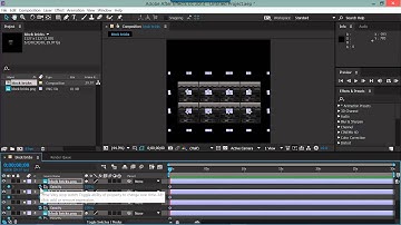 Building a disappearing background animation in after effects for Buildbox