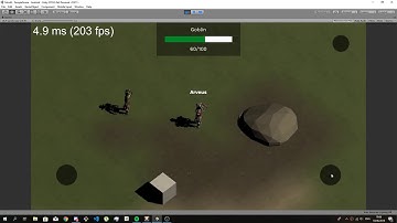 MMO WIP - Combat + Inventory - Update 3