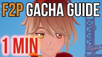 F2P Gacha Guide in 1 minute, Best use for Dark Crystals! [Tower of Fantasy Beginner Guide]