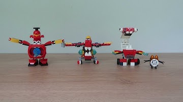 LEGO MIXELS SERIES 8 MCFD Splasho Aquad Hydro MCFD Max