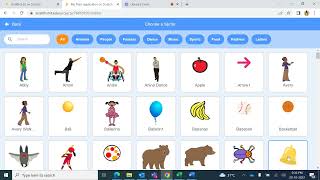 Scratch programming - My Paint application