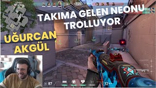 Uğurcan Akgül Takıma Gelen Neonu Trollüyor