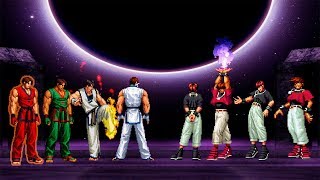 Kof Mugen Kim Kaphwan Team Vs Chris Team