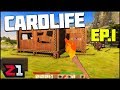 Minecraft Meets Cardboard! Cardlife Gameplay Ep. 1 | Z1 Gaming
