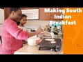 MY Congolese Wife and Daughter Making South Indian Breakfast DOSA || Ram and Pie