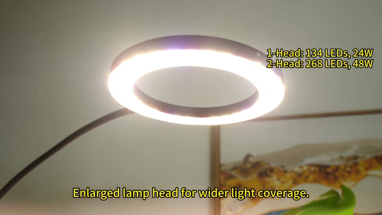 🌿 G2Pro 48W Plant Grow Light Review | Best Full Spectrum LED Grow Light for Indoor Plants 2025