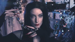 ASMR  Morticia Addams Picks Your Jewelry... ONCE MORE!  (Tapping, Soft Spoken, Personal Attention)