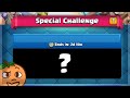 the SECRET Clash Royale Challenges 🍊