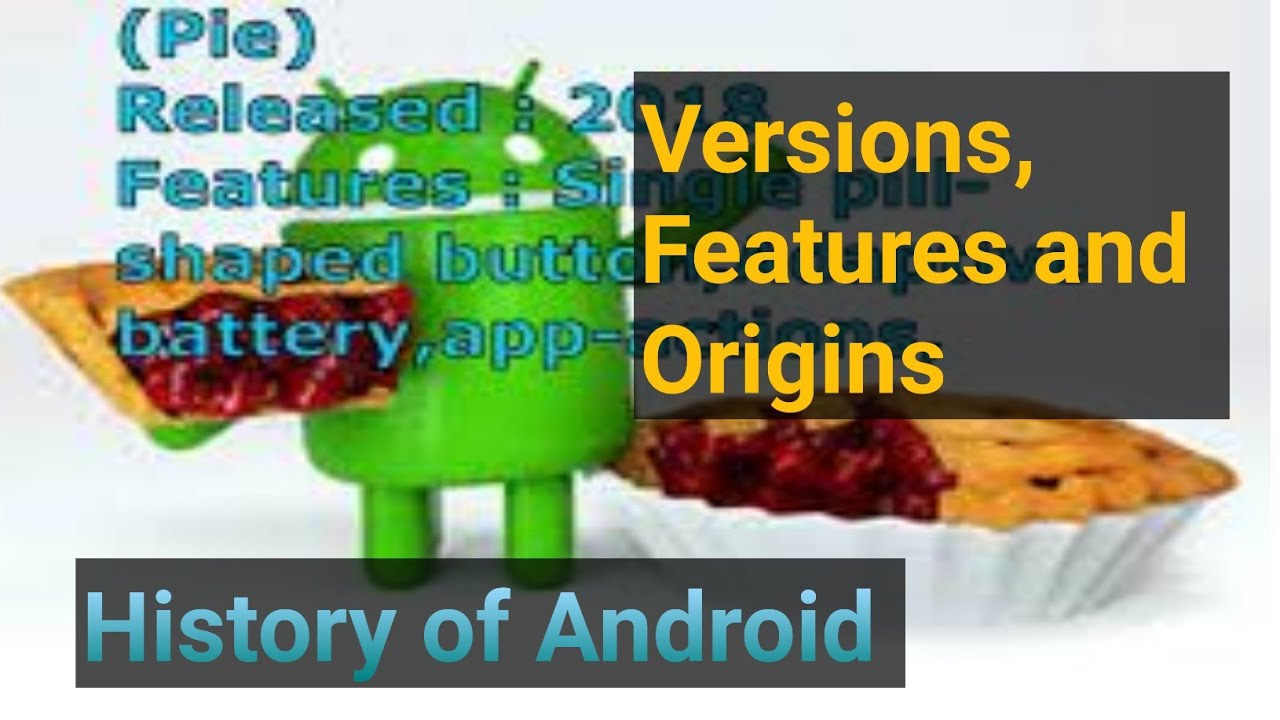 The History of Android – Versions, Features and Origins|Kusuma Telugu Tech Cuts