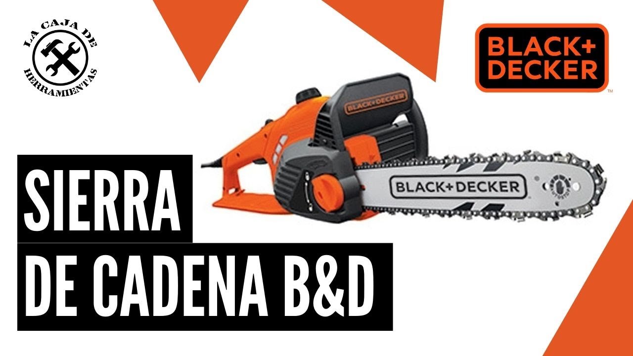 Sierra de Cadena Black \u0026 Decker 1850W - YouTube
