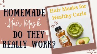 DIY Homemade HAIR MASK | Repair Hair | HYDRATE THOSE CURLS